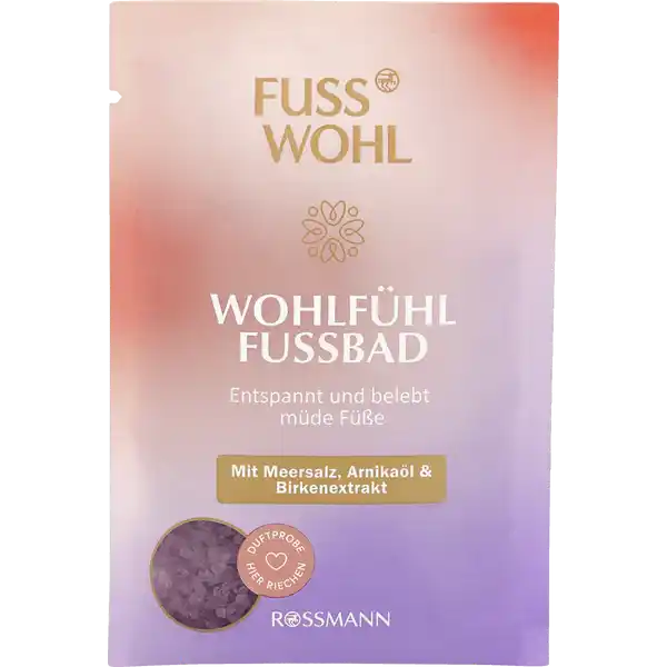 Wohlfühl Fussbad
