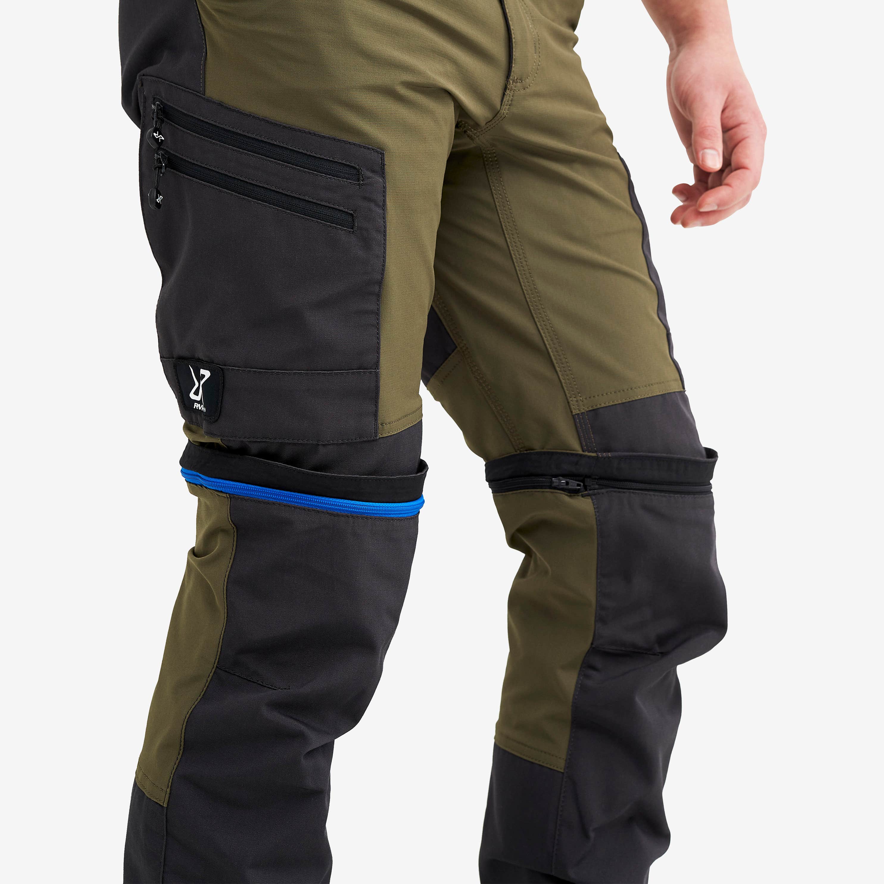 RVRC GP Pro Zip-off Pants Herre Dark Olive