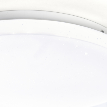 Brilliant plafondlamp Farica Starry Ø29,5 cm 18W IP44 2000lm, koel wit