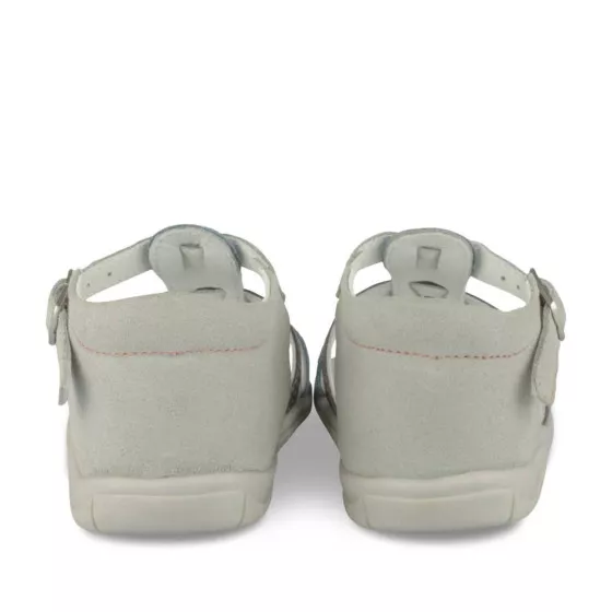 Sandales GRIS CHARLIE & FRIENDS CUIR