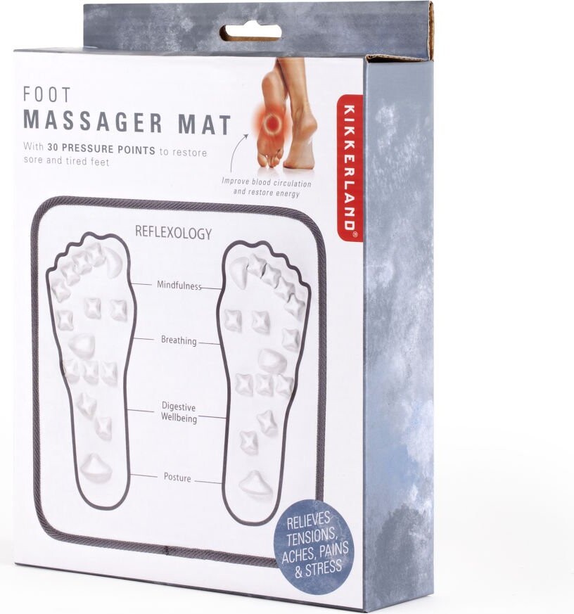 Fodmassage Måtte Med Punkter - Kikkerland
