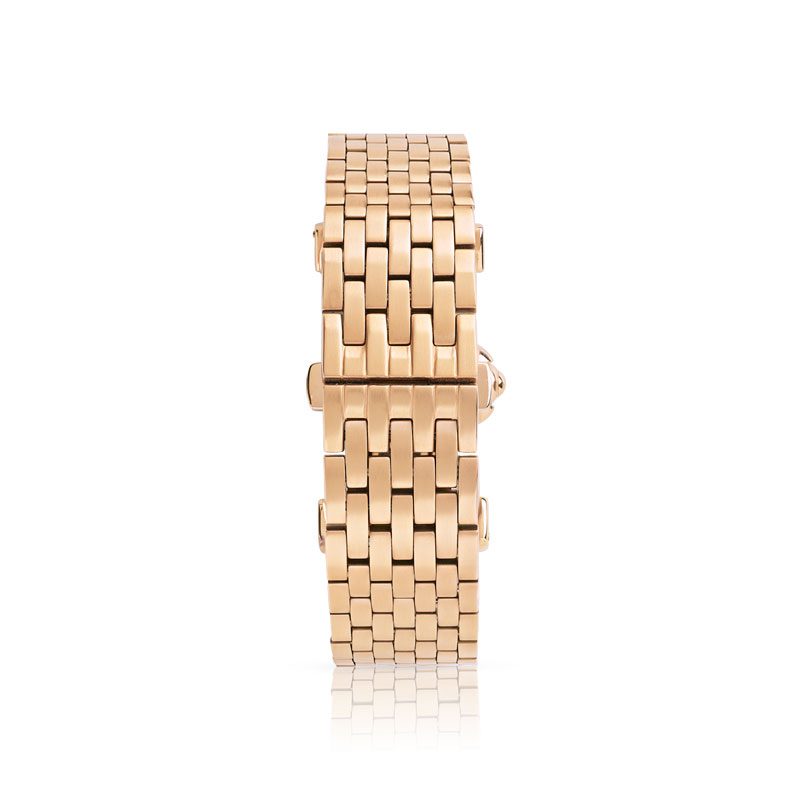Montre Opéra femme acier rosé