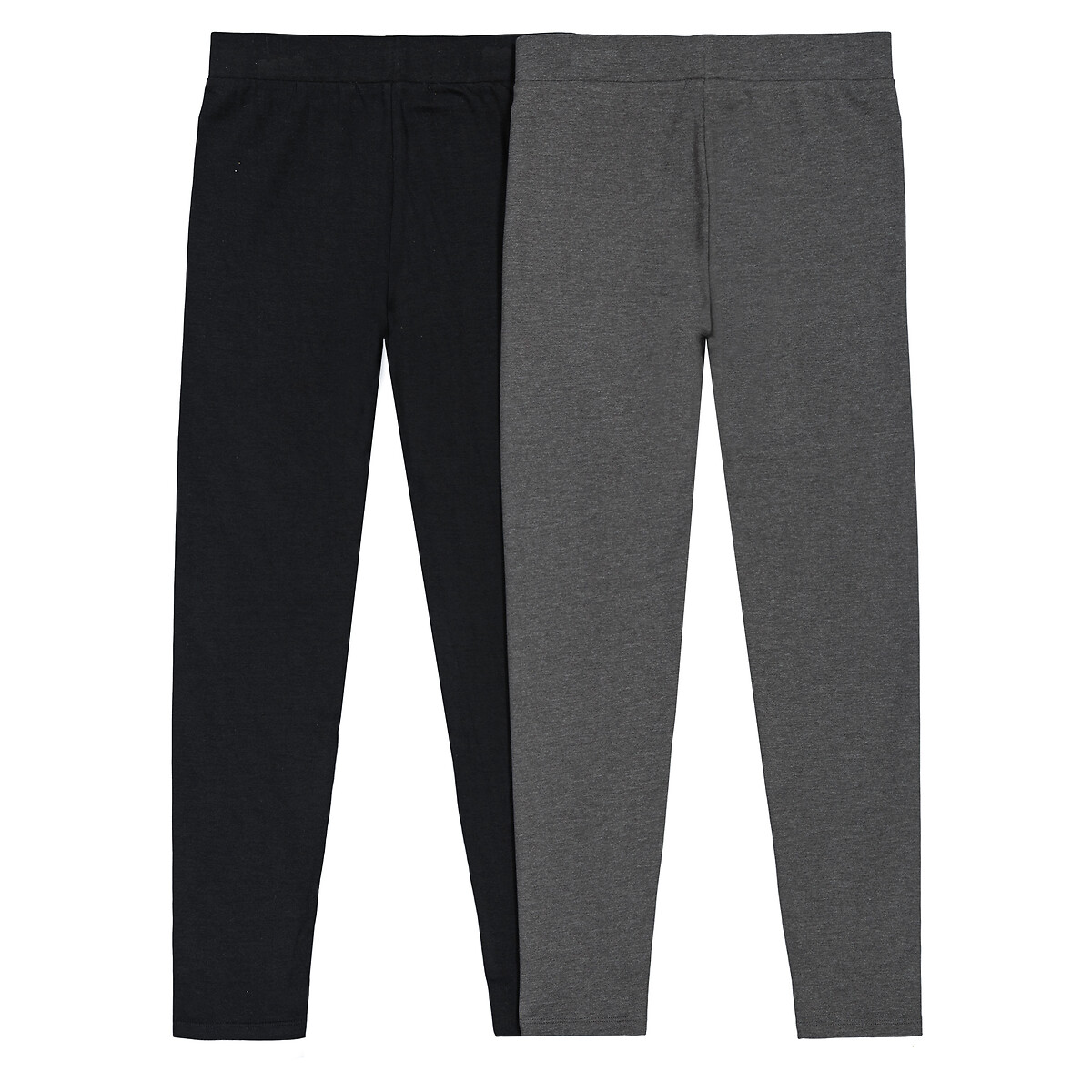 COLEÇÃO LA REDOUTE<br>Conjunto de 2 leggings compridas