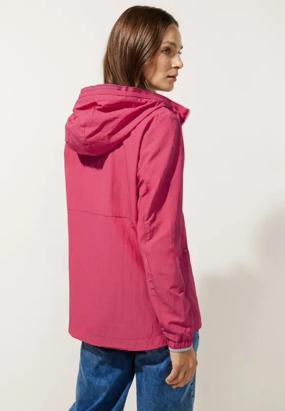 Moderner Windbreaker - joyful pink