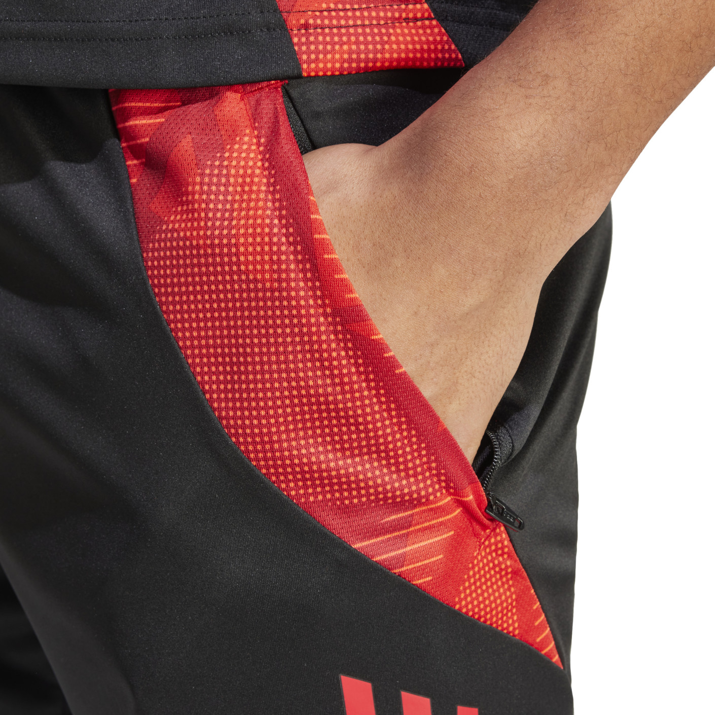 adidas België Trainingsset 2024-2026 Zwart Rood Goud