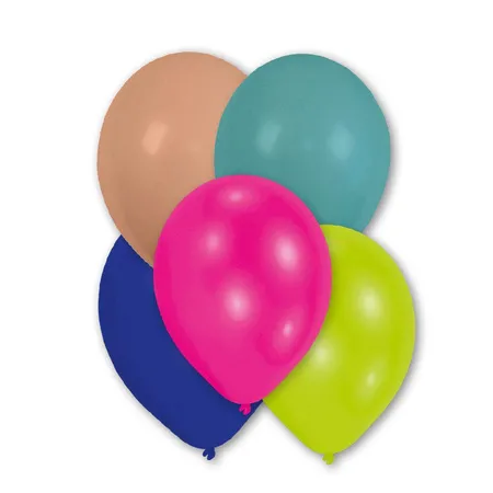 amscan Latexballons bunt sortiert, 25 Stück
