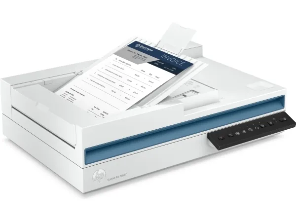 HP Scanjet Pro 2600 f1 - Dokumentscanner - CMOS / CIS - Duplex - A4/Legal - 1200 dpi x 1200 dpi - op til 25 ppm (mono) / op til 25 ppm (farve) - ADF (60 ark) - op til 1500 scanninger pr. dag - USB 2.0