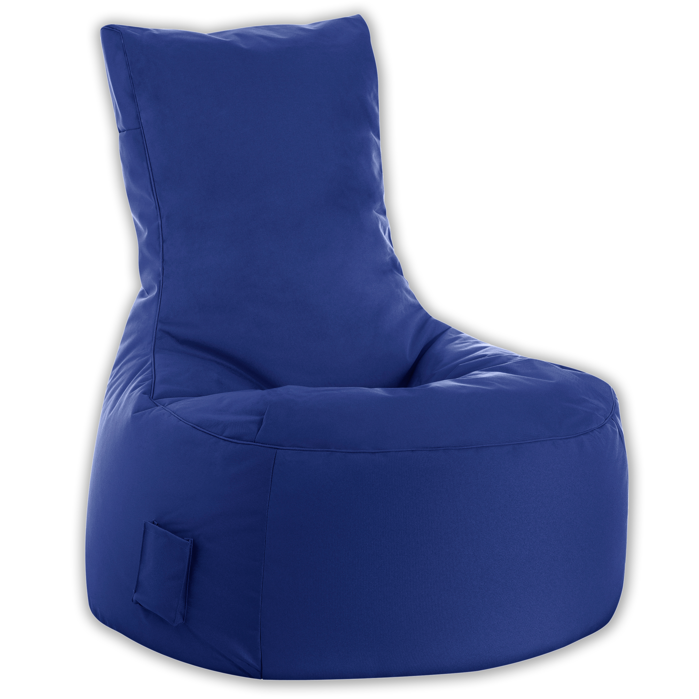 Sitzsack - dunkelblau - 95x90 cm