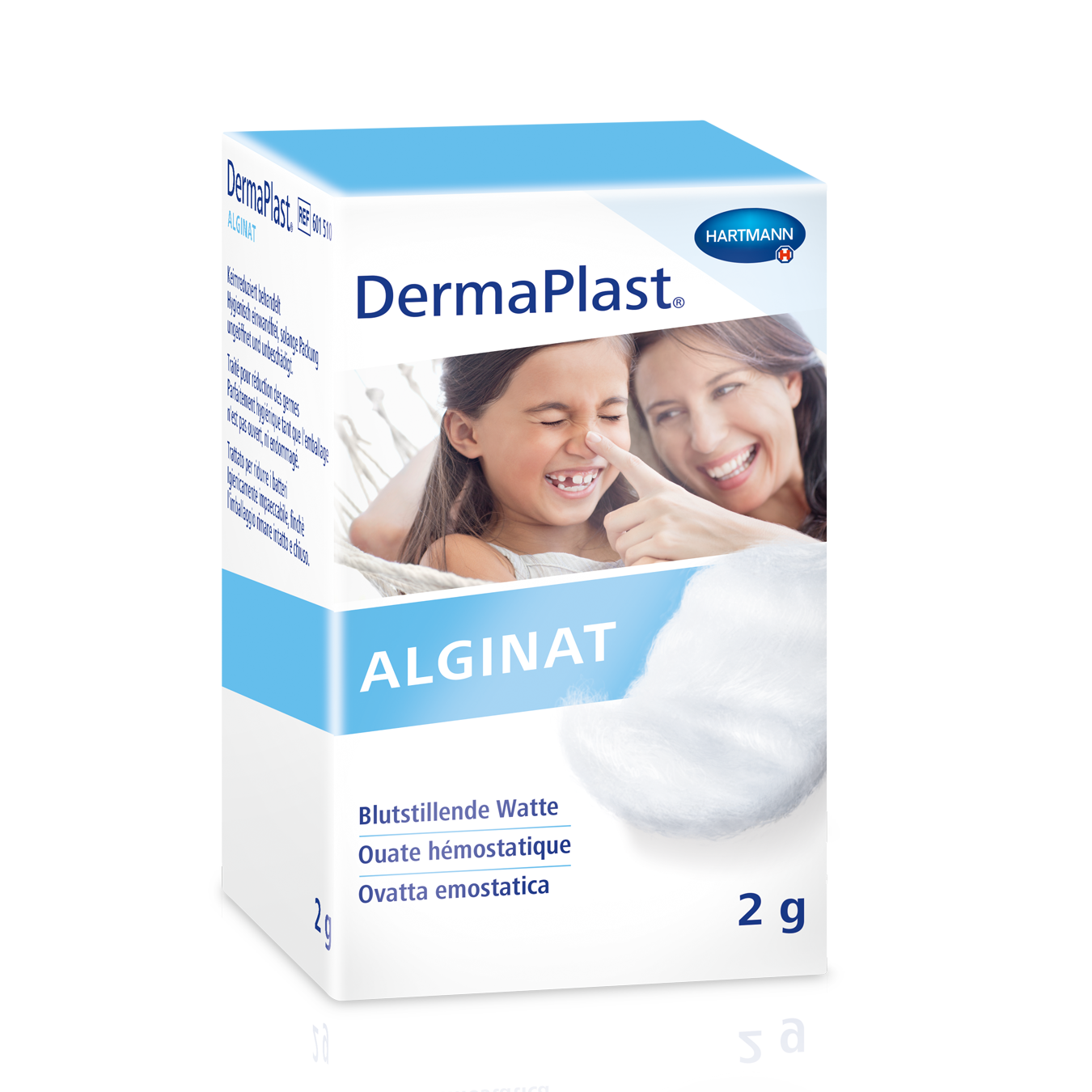 DERMAPLAST Blutstillende Watte Glas 2 g