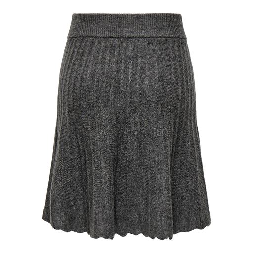 JDY Letty Nederdel, Dark Grey Melange, L