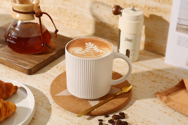 GOODproduct Becher »Kaffeebecher Ylvii, 6er Set« spülmaschinenfest und mikrowellengeeignet, 460 ml