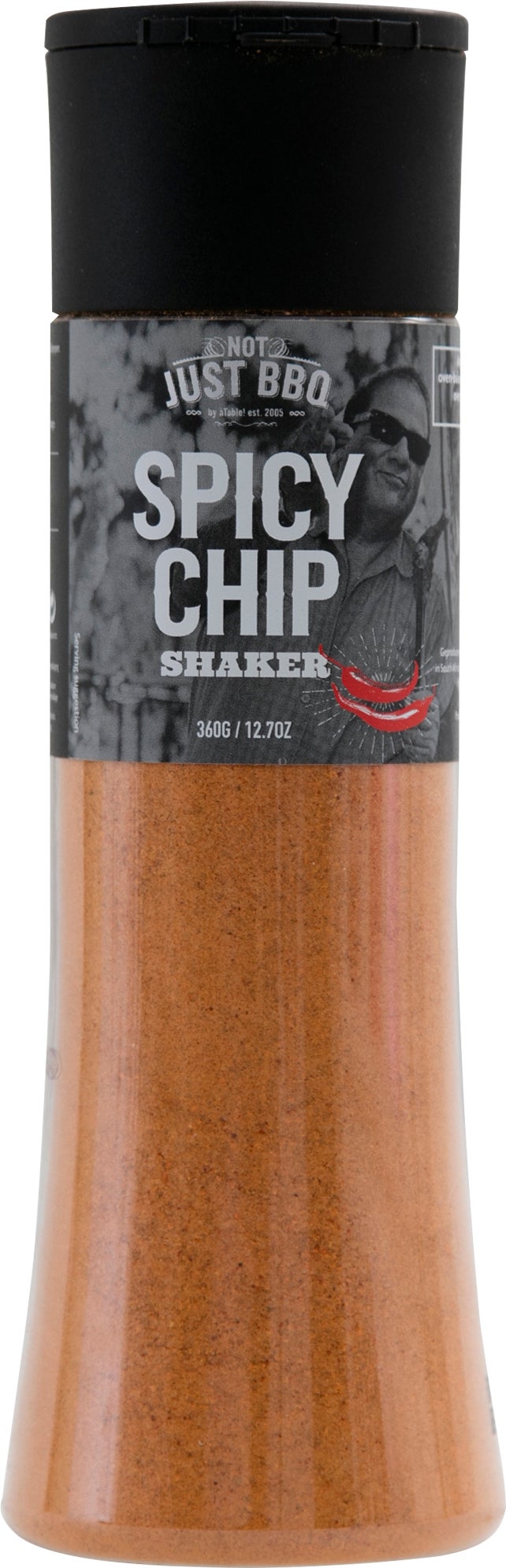 Not Just BBQ shaker spicy chip 360 gr