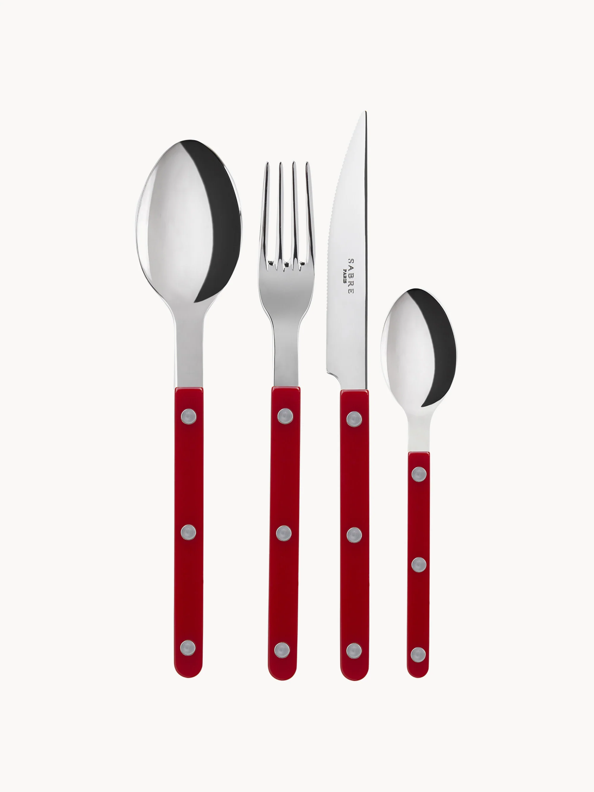 Bestekset Bistrot van edelstaal, in verschillende formaten verkrijgbaar