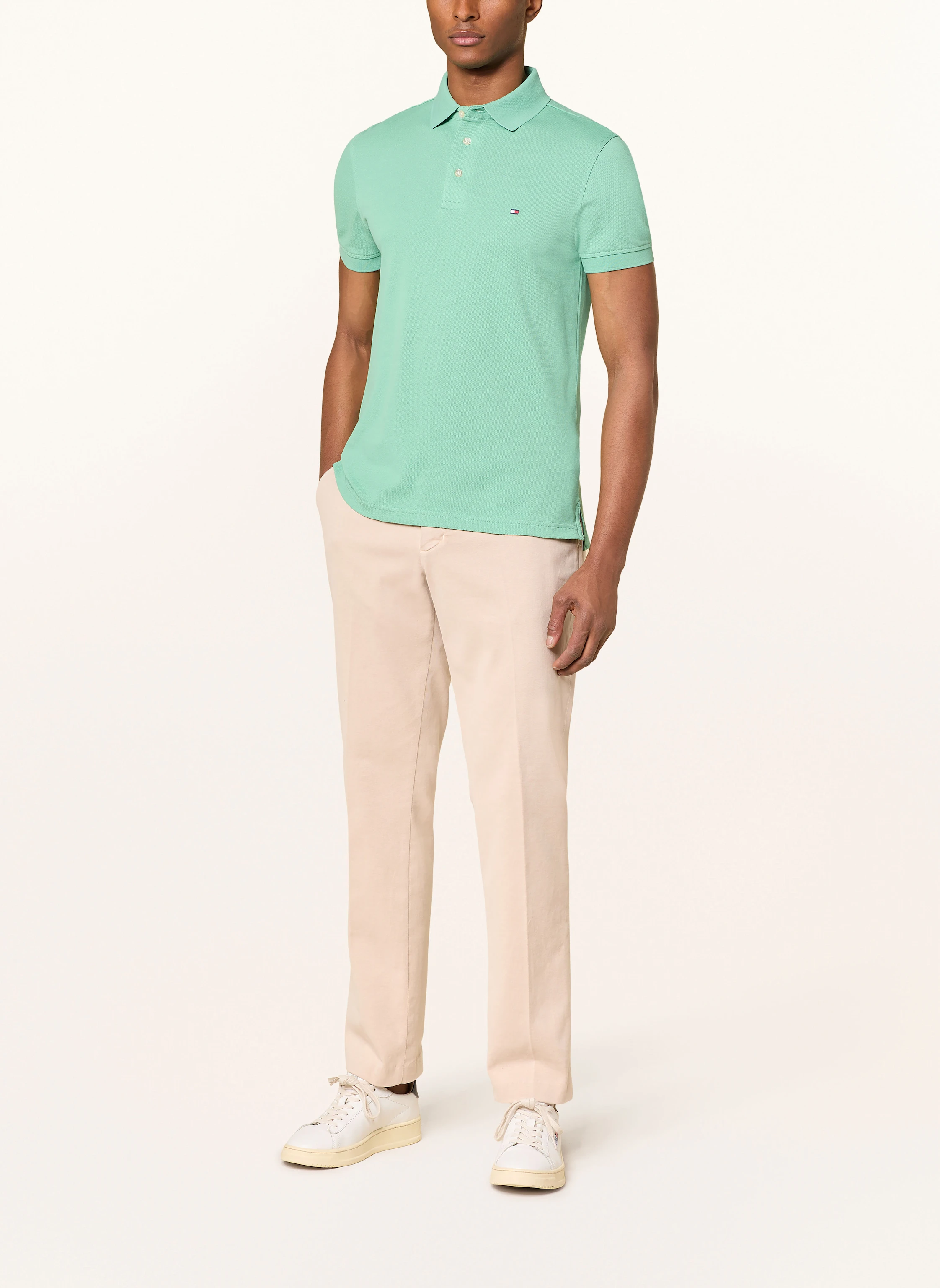 TOMMY HILFIGER Piqué-Poloshirt Slim Fit