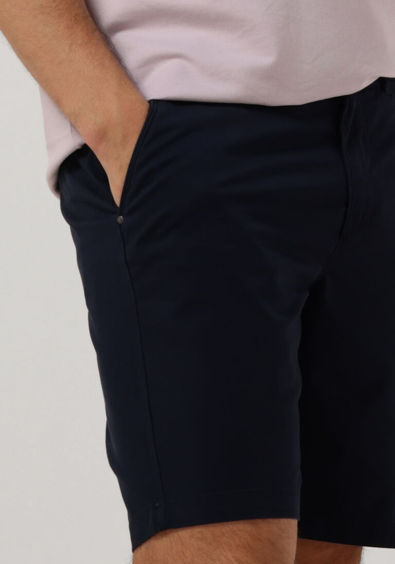 VANGUARD blauwe vanguard korte broek chino shorts fine twill stretch