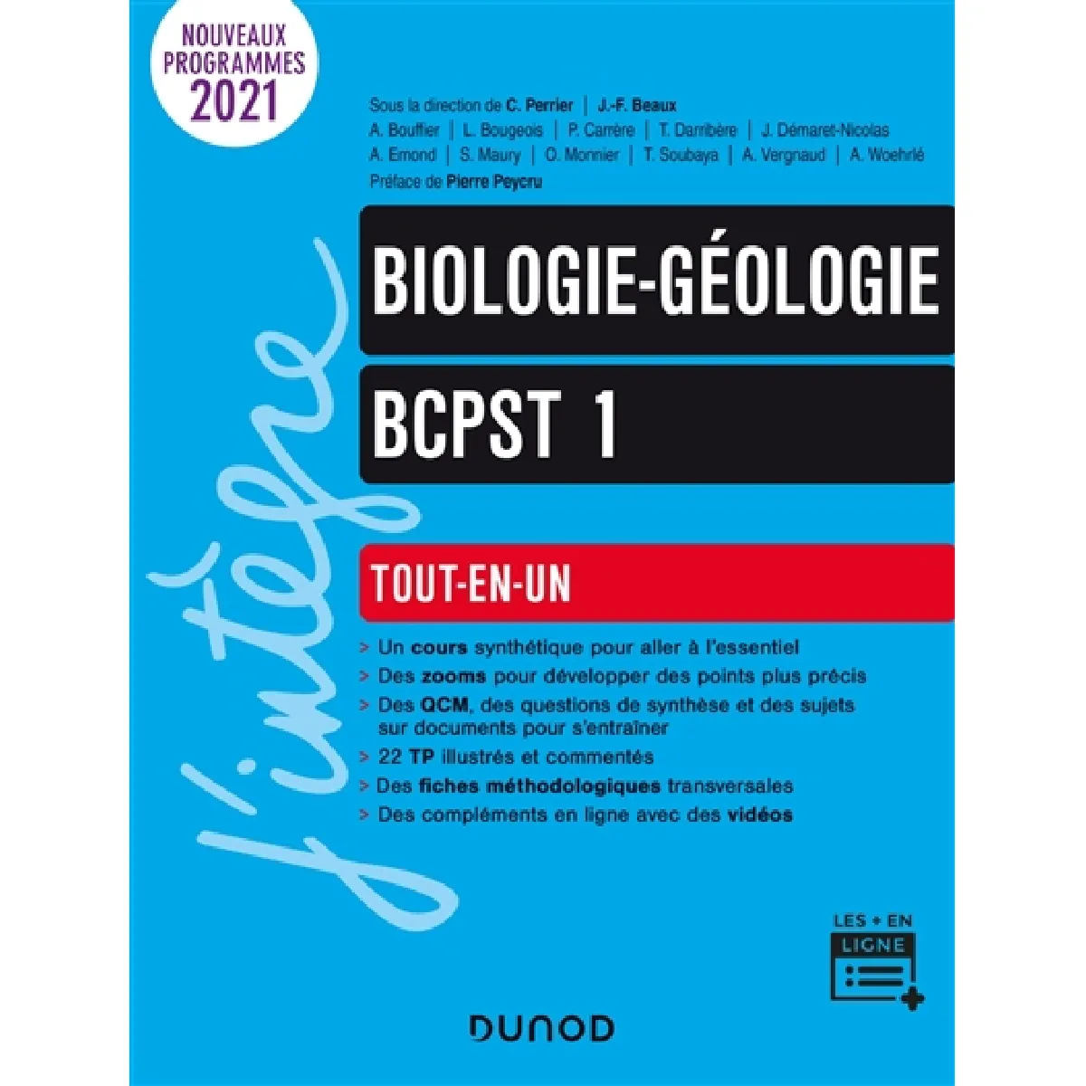 Biologie-géologie, BCPST 1 : nouveaux programmes 2021