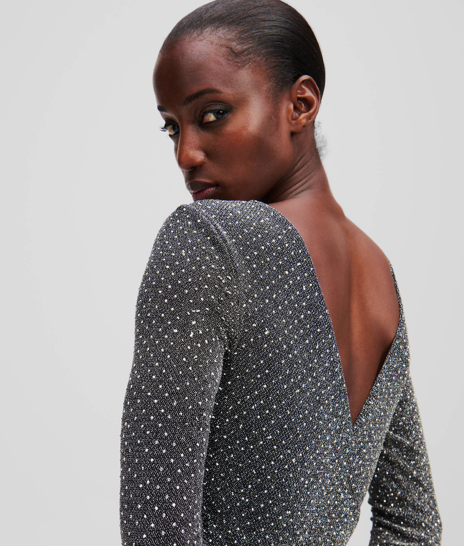 COMBINAISON À STRASS EN LUREX