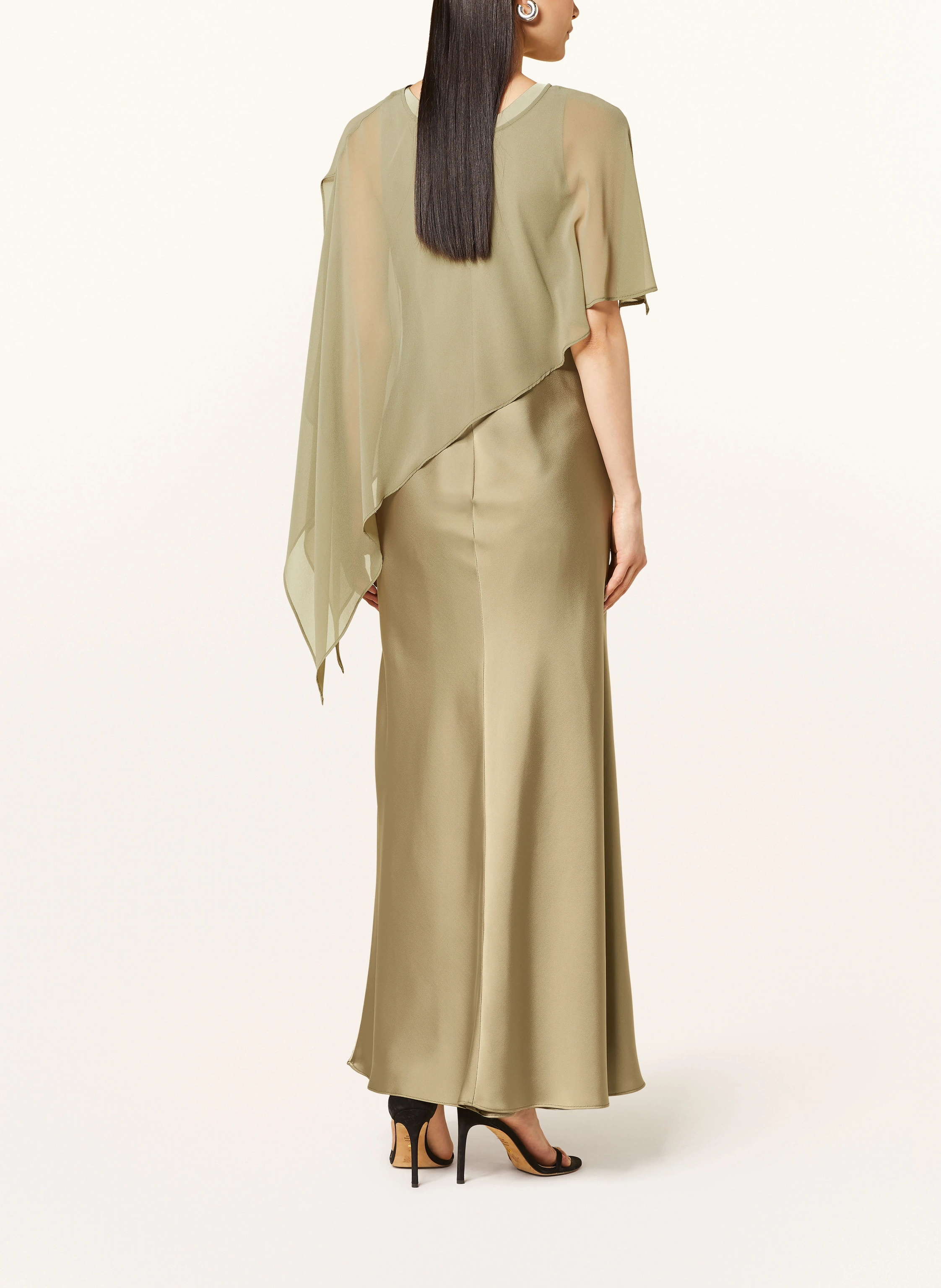 V by Vera Mont Satinkleid mit Cape