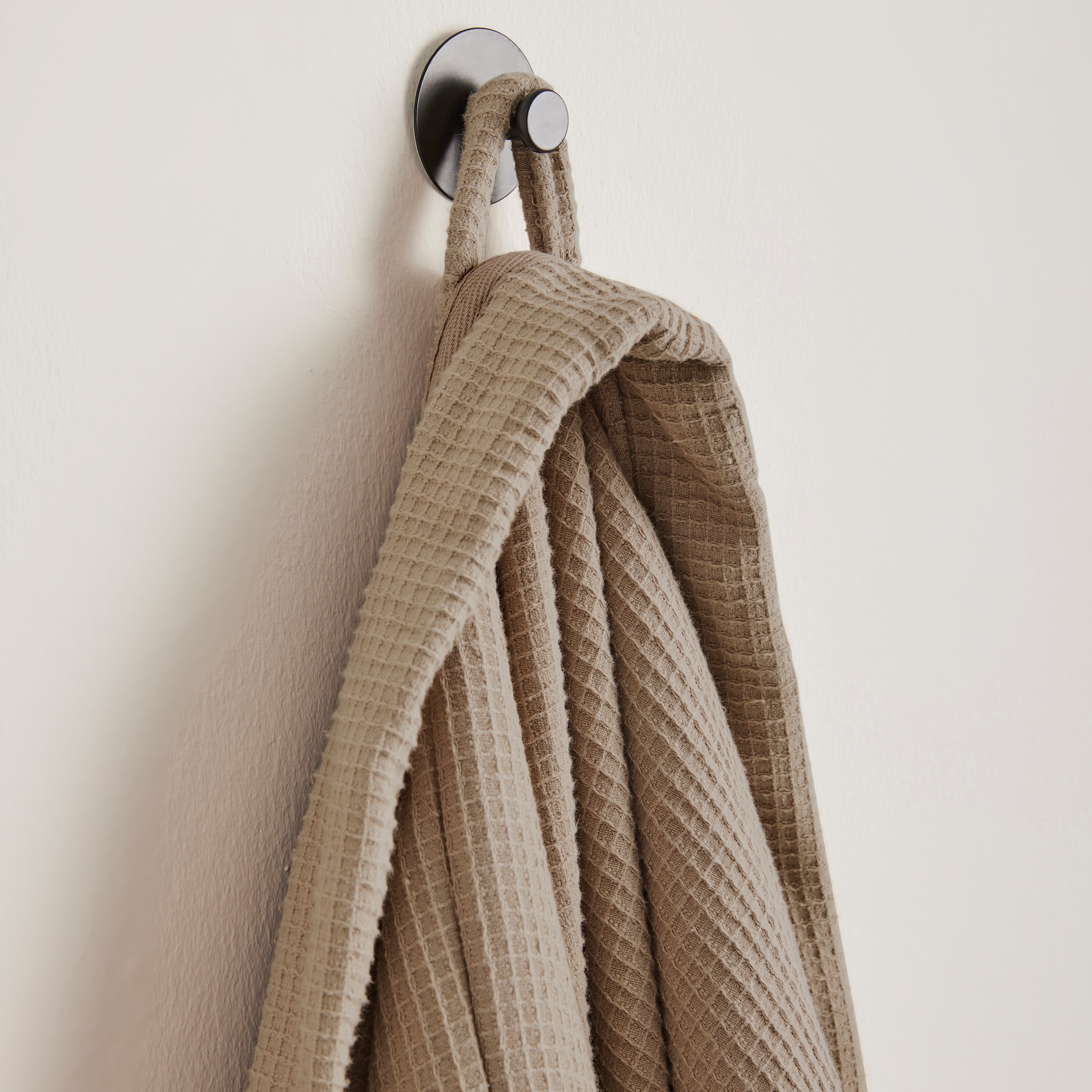 my home Unisex-Bademantel »Merida, Waffelpiqué, Premium Qualität, 500 g/m², Morgenmantel«, 1 Stk. Hotelbademantel, dicke Qualität, S-2XL, auch ideal für Sauna & Spa