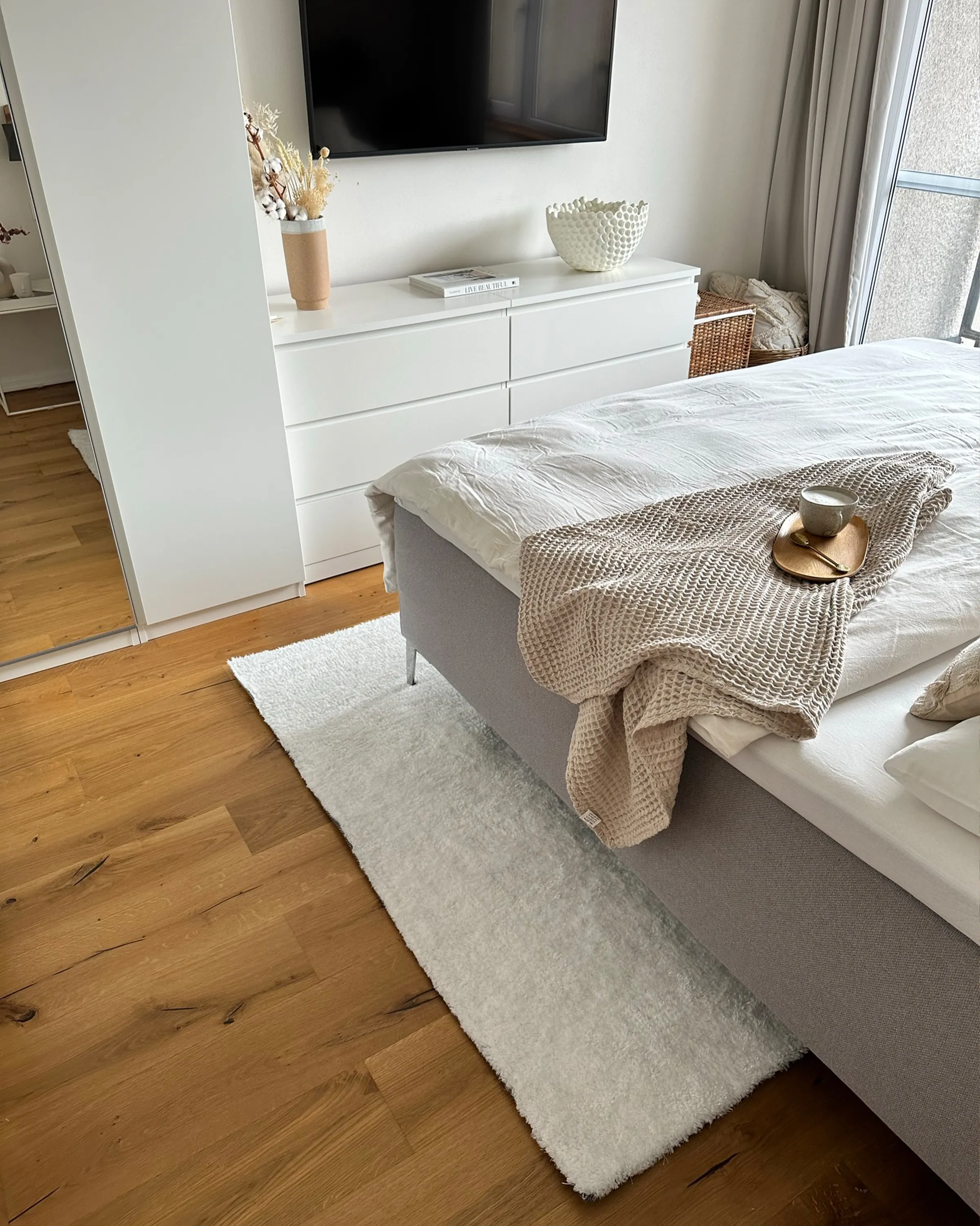 9-delige handdoekset AREORA Katoen Beige