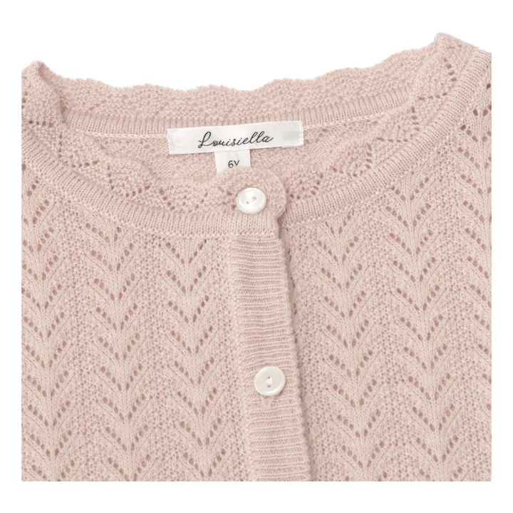 Louisiella Cardigan Ianthe Maille | Rose