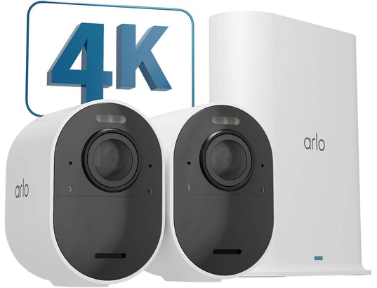 ARLO - Caméra de surveillance Ultra 2 Noir pack de 2