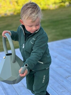 Viking Playtime Fleecebukser, Mørkegrønn/Grønn