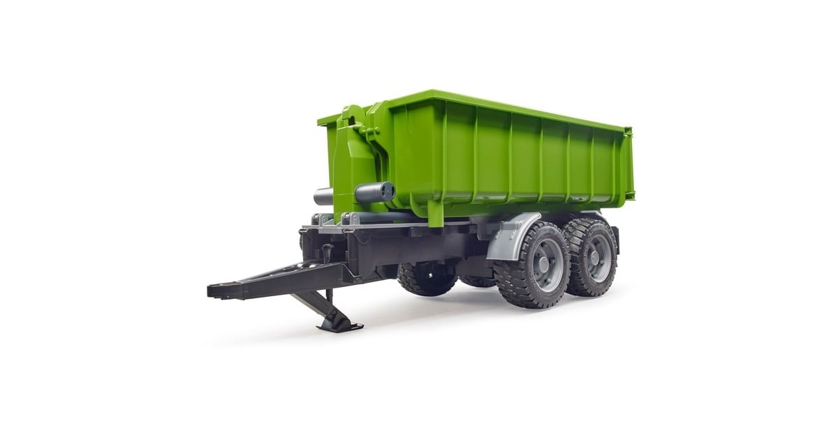 bruderAanhangwagen met haakarmsysteem voor tractoren Modelvoertuig  (02035)