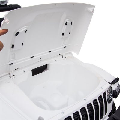 Jeep Wrangler Rubicon Elbil, Hvit