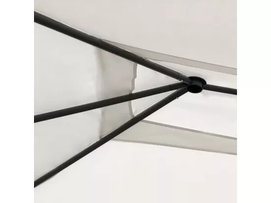 Belvédère 3x4x2,6 m Crème 160 g/m²