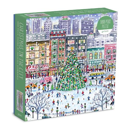 Michael Storrings Christmas in the City 1000 Piece Puzzle (Jigsaw)
