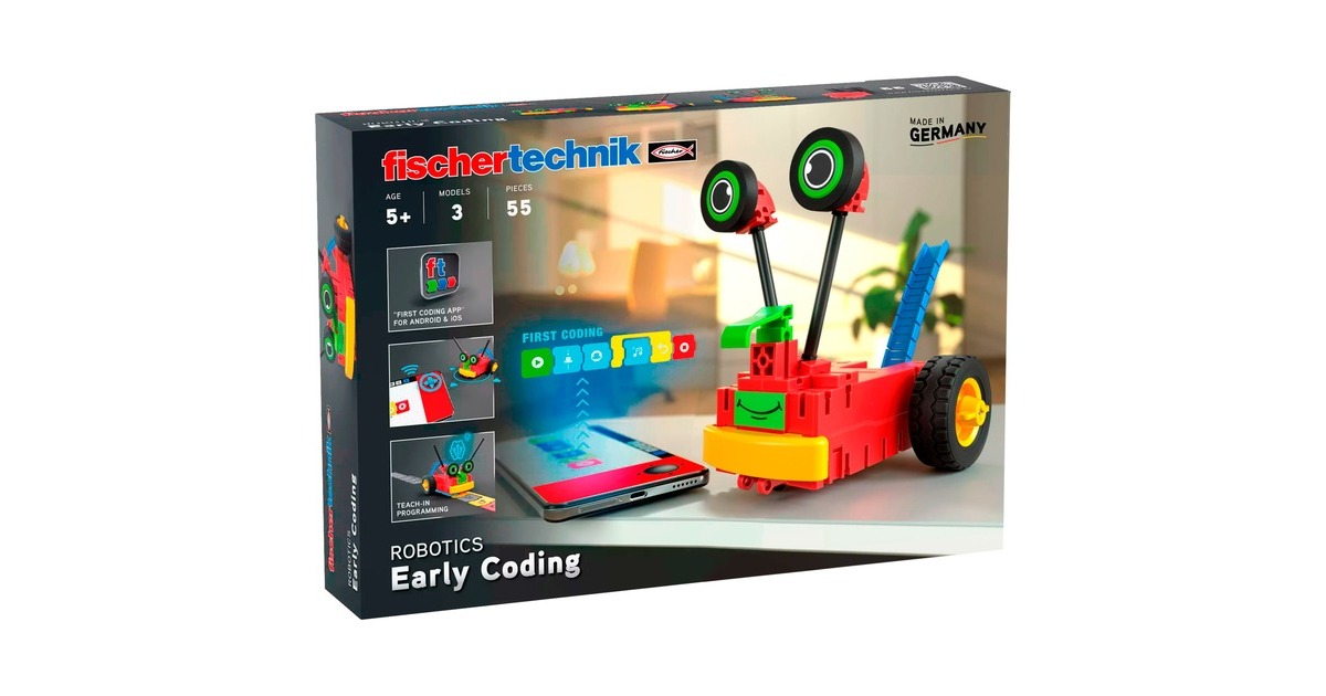 fischertechnikRobotics - Early Coding Experimenteer speelgoed  (559889)
