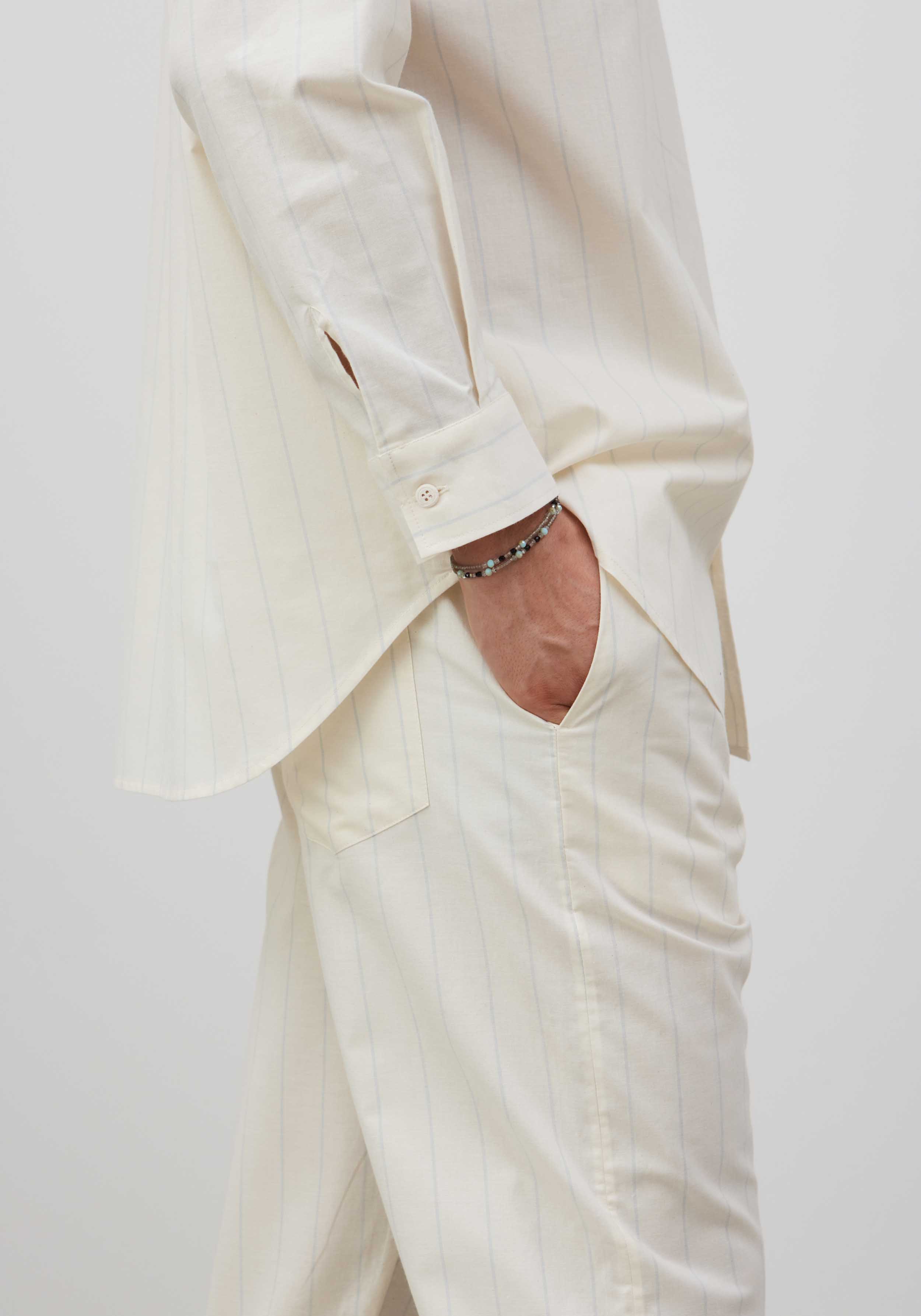 Lavie Hemd Yoko Striped Undyed/Sky