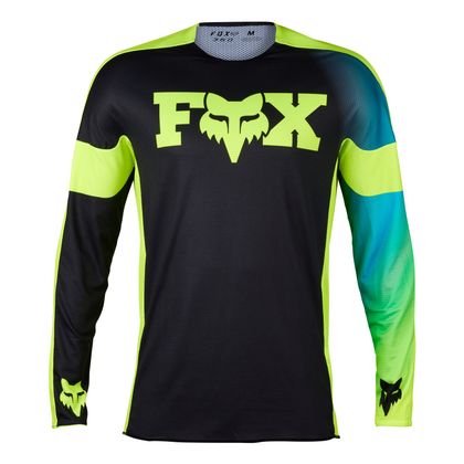 Maillot cross Fox 360 - STREAK 2024 - Noir / Jaune
