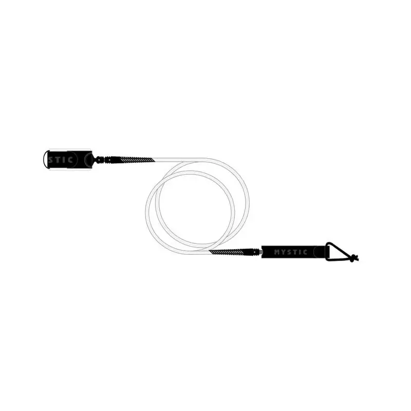 Leash surf MYSTIC Surf Leash Off White