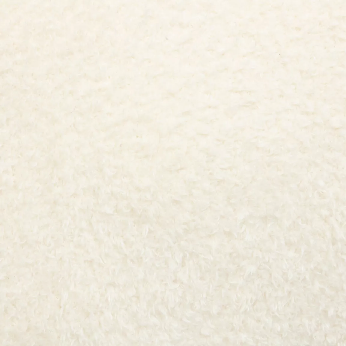 Coussin rectangulaire bouclette (35 x 48 cm) Bliss Blanc