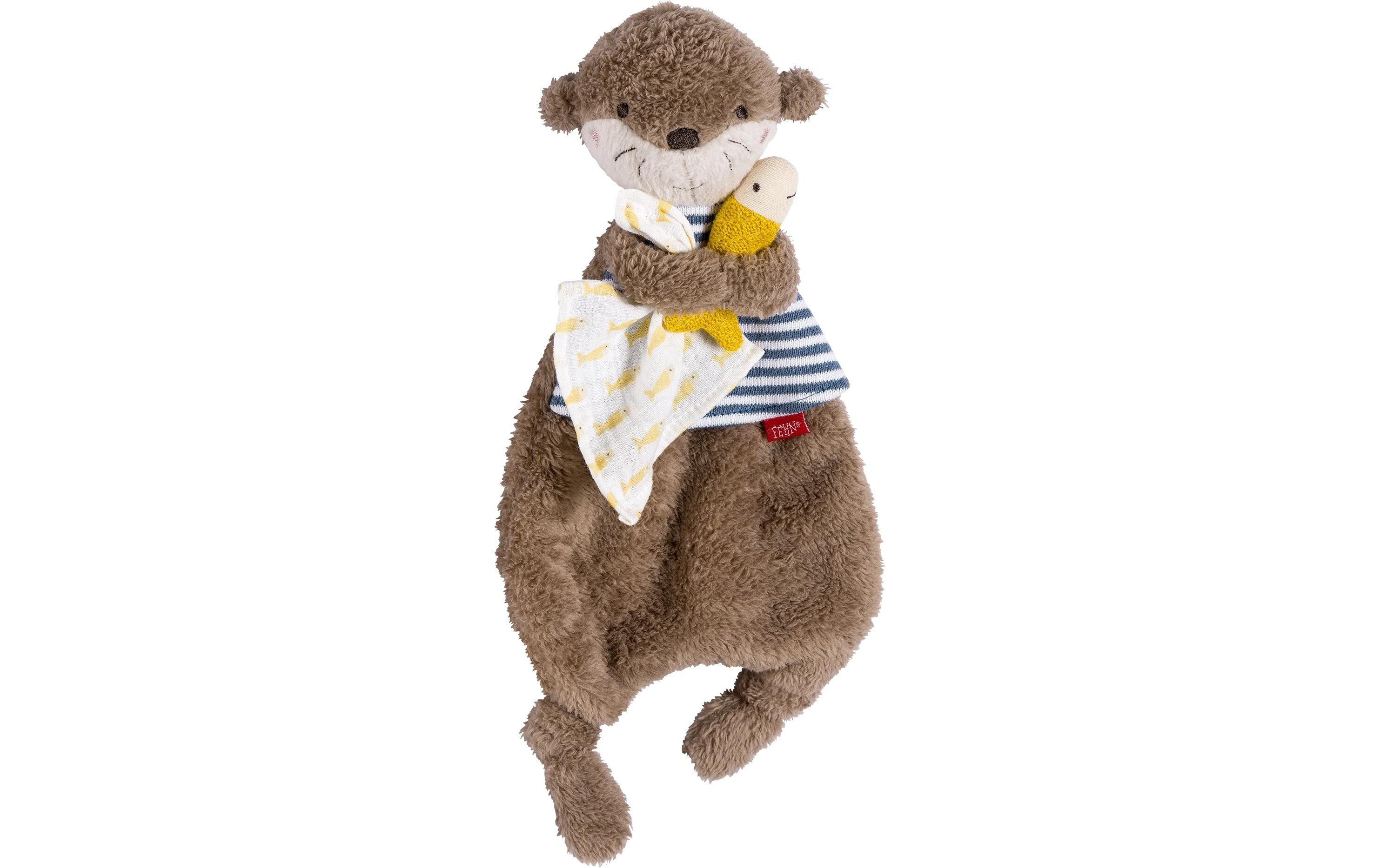 Schmusetuch OtterSpielkamerad und Einschlafhilfe für Babys