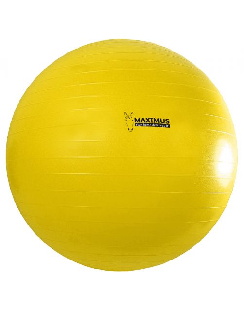 Maximus Maximus Power Play Ball Geel - Paardenspeelgoed