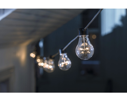 LED-lichtsnoer Konstsmide biertuin jaren 20 amber