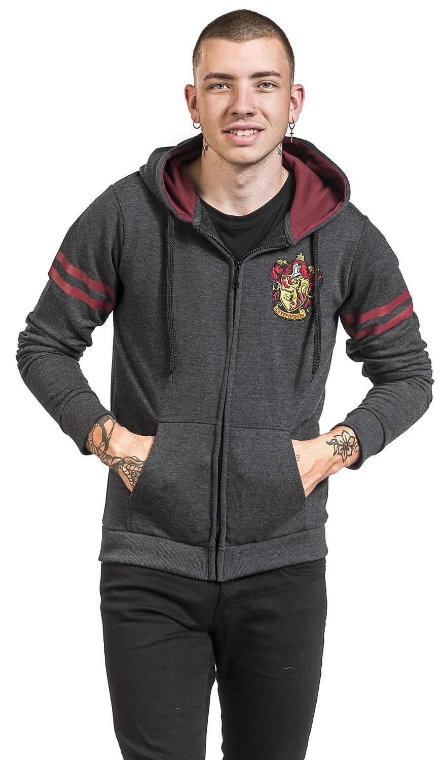 Gryffondor Sport | Harry Potter Sweat-shirt zippé à capuche