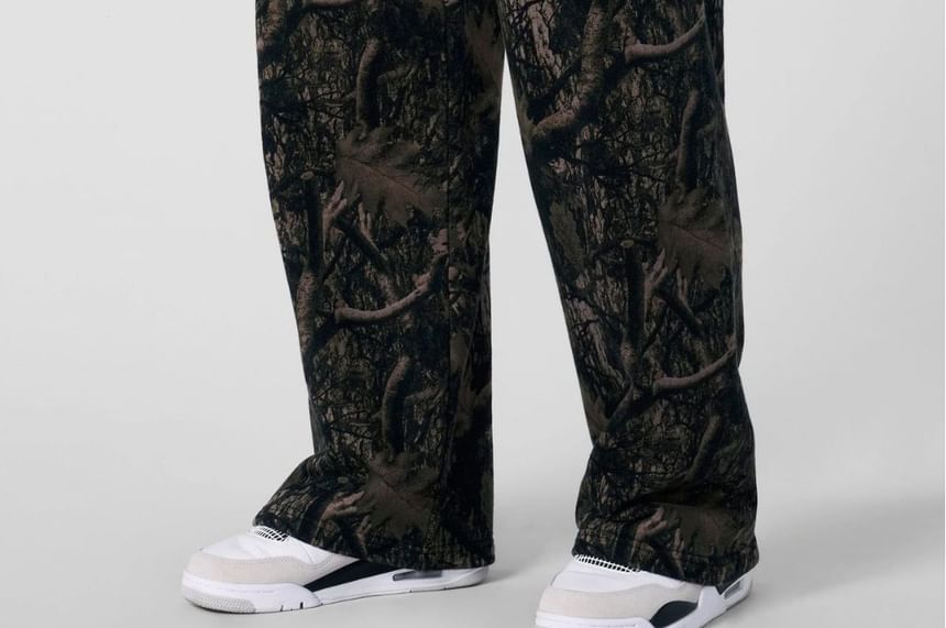 Jerolenea - Hoge Camo Rechte Broek