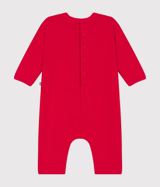 Combinaison longue en molleton bébé