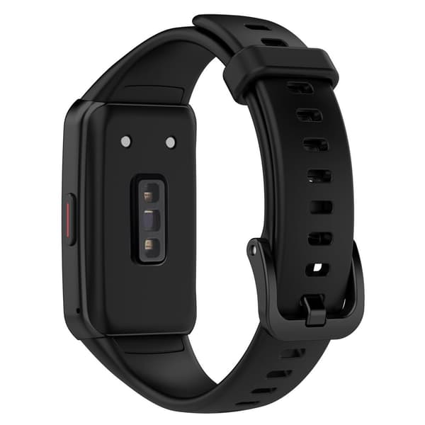 INF Elastisk og behagelig klokkereim Sort Huawei Band 6 / Band 6 Pro, Honor Band 7 / Band 6
