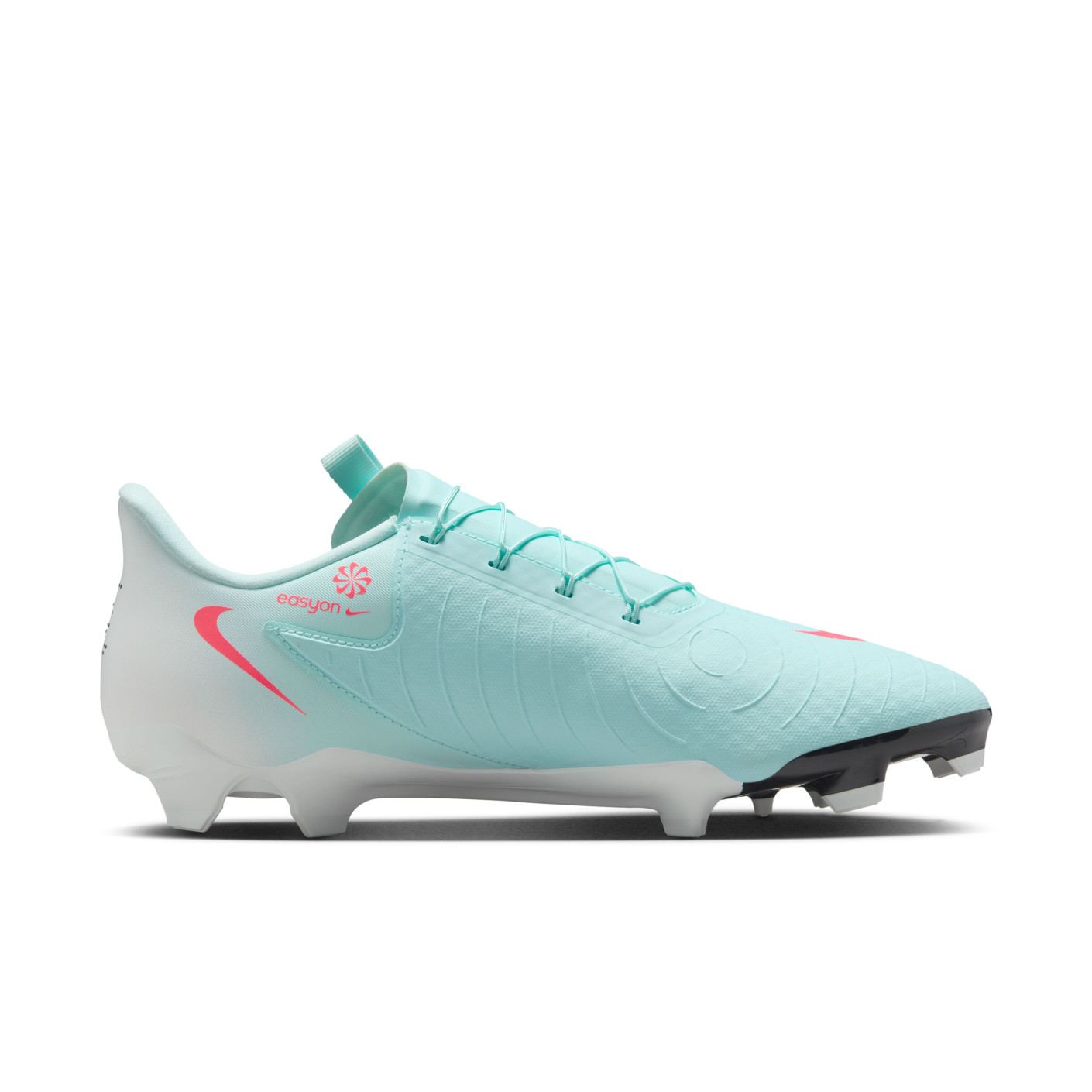 Nike Phantom GX II Academy Easyon Gras / Kunstgras Voetbalschoenen (MG) Mintgroen Rood Zwart