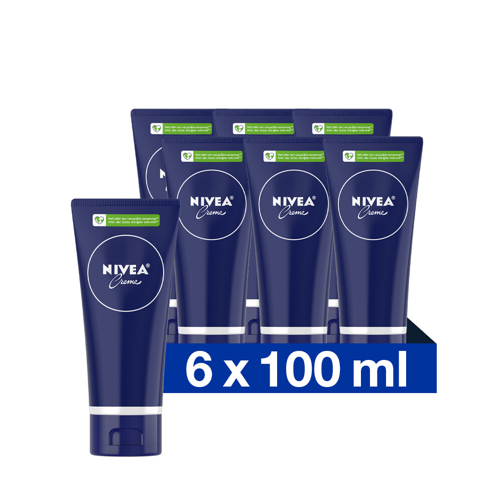 6x Nivea Creme Tube100 ml