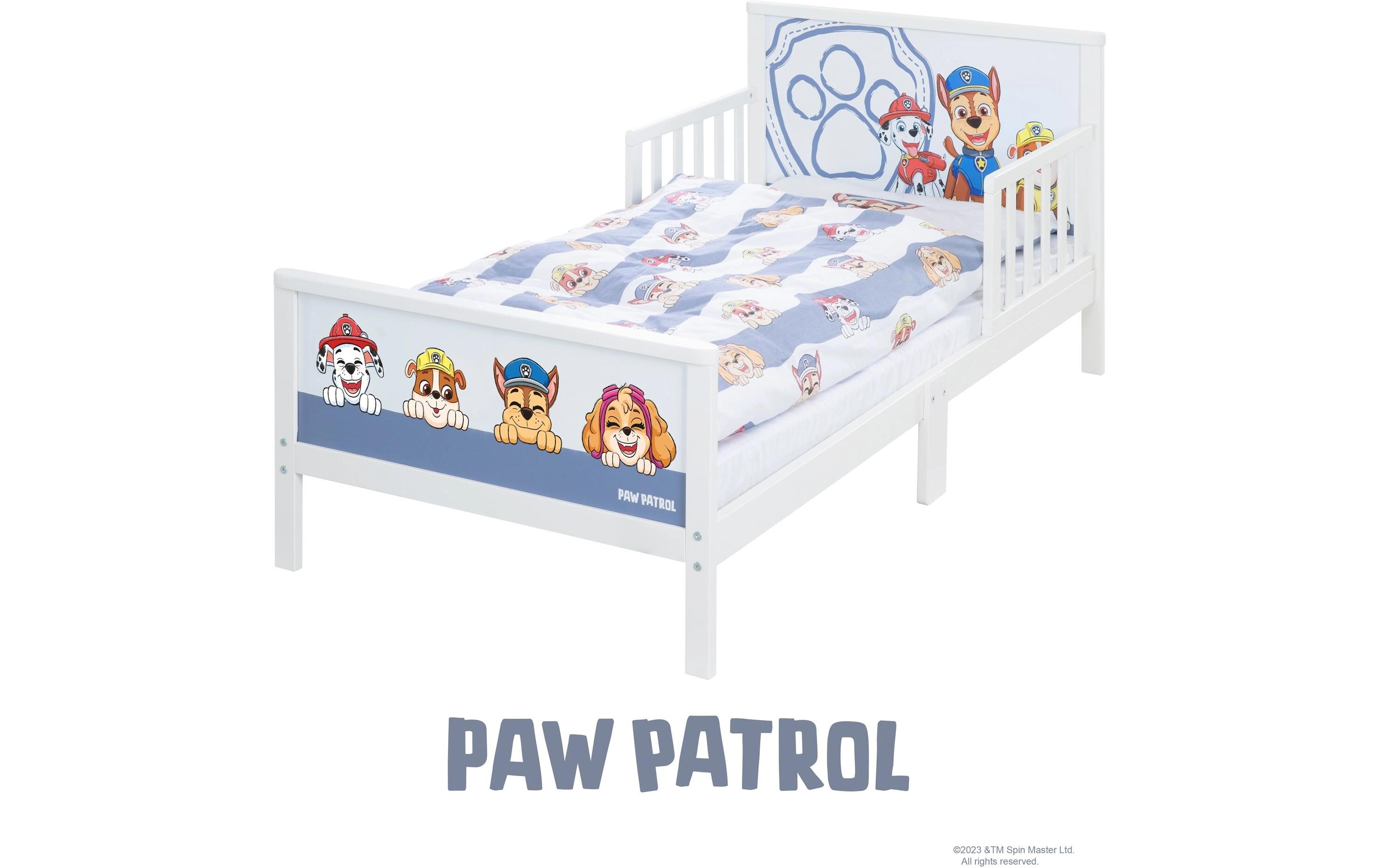 Kinderbett Paw Patrol 70 x 140 cm<br>Hochwertiges und langlebiges Möbelstück