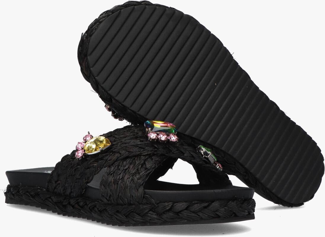 zwarte bibi lou slippers 889z70hg