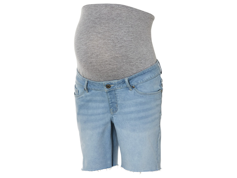 Dames zwangerschaps jeansshort