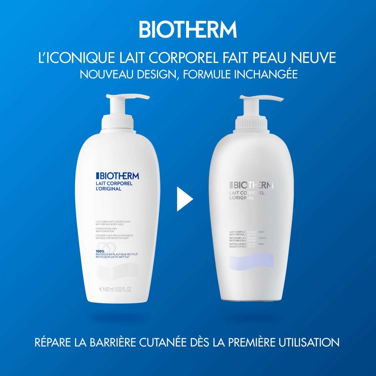 Biotherm Lait Corporel Lait pour le Corps Hydratation 48 H Anti-desséchant