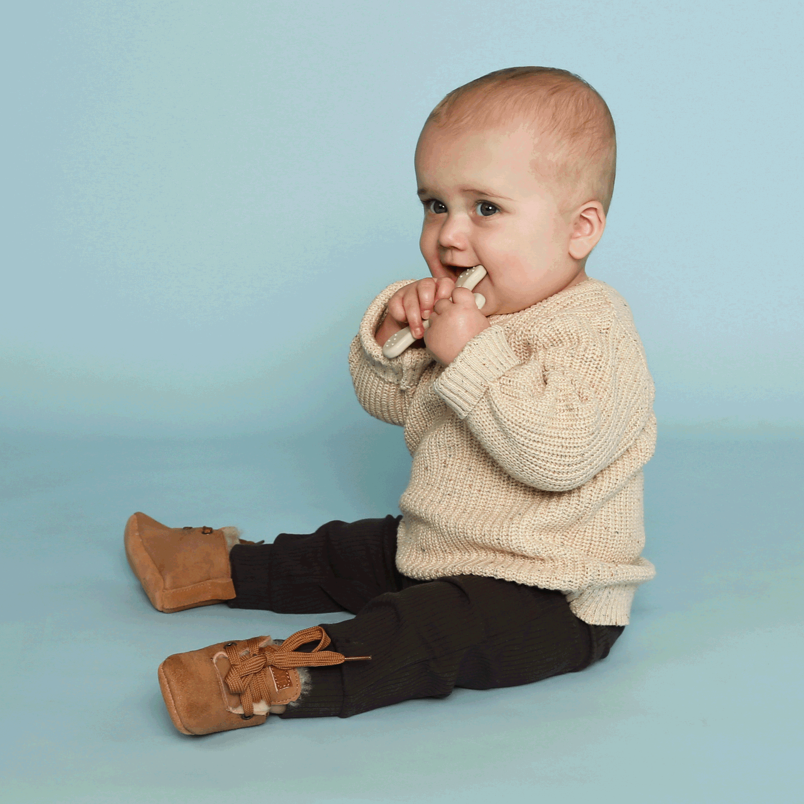 Shoesme Newborn lammy slofje Lammy | Uni schoenen